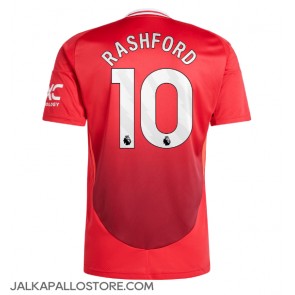 Manchester United Marcus Rashford #10 Kotipaita 2024-25 Lyhythihainen